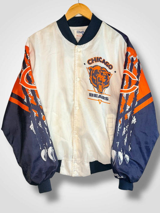 Vintage 90’s Chicago Bears Chalk Line Fanimation Jacket XL
