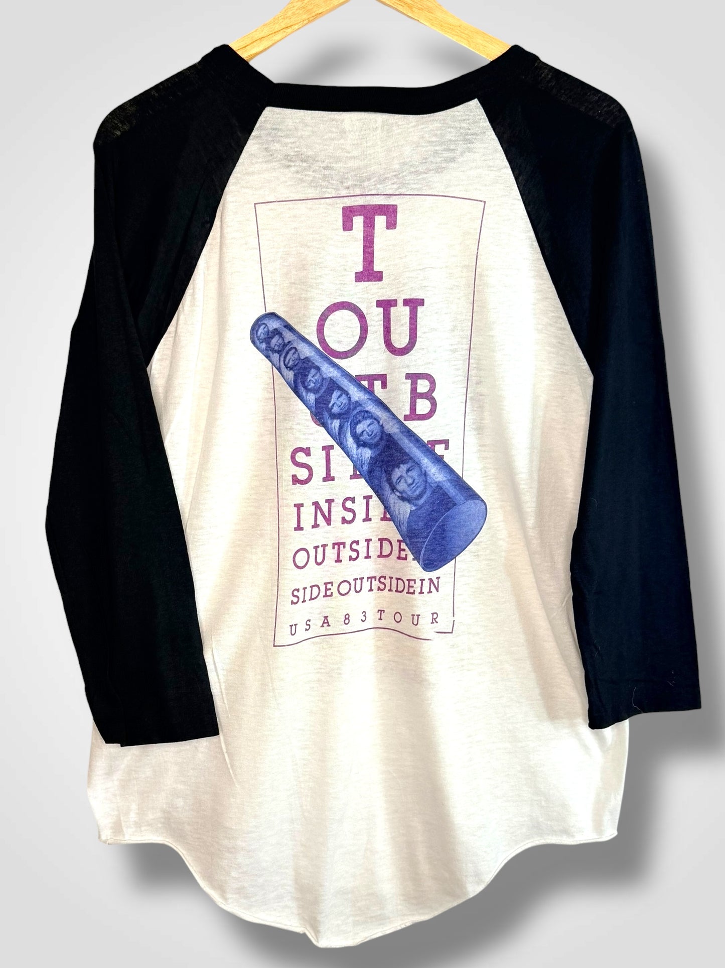 Vintage 1983 The Tubes Tour Raglan T-Shirt XL