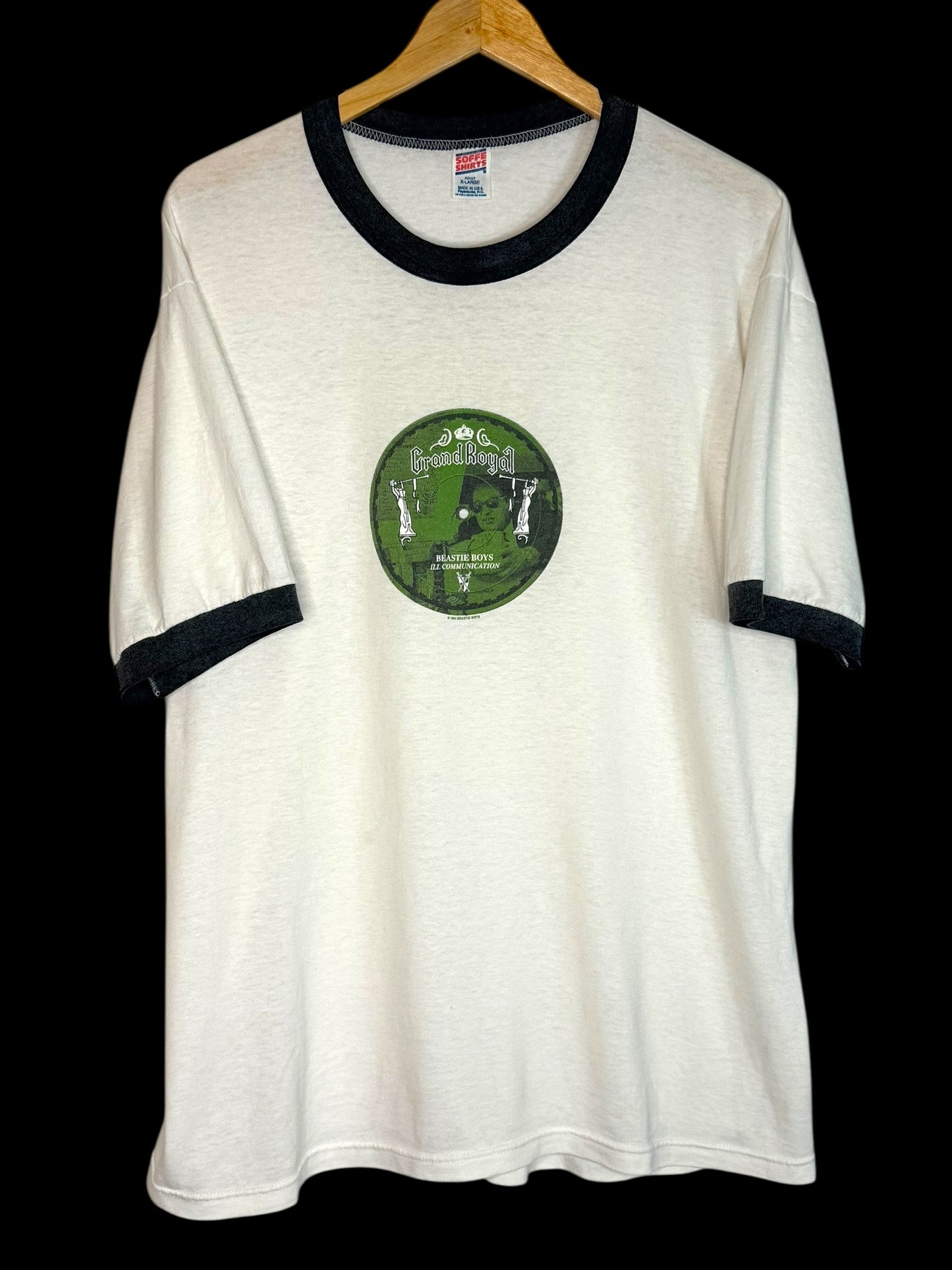 Vintage 1994 Beastie Boys Ill Communication Ringer T-Shirt XL