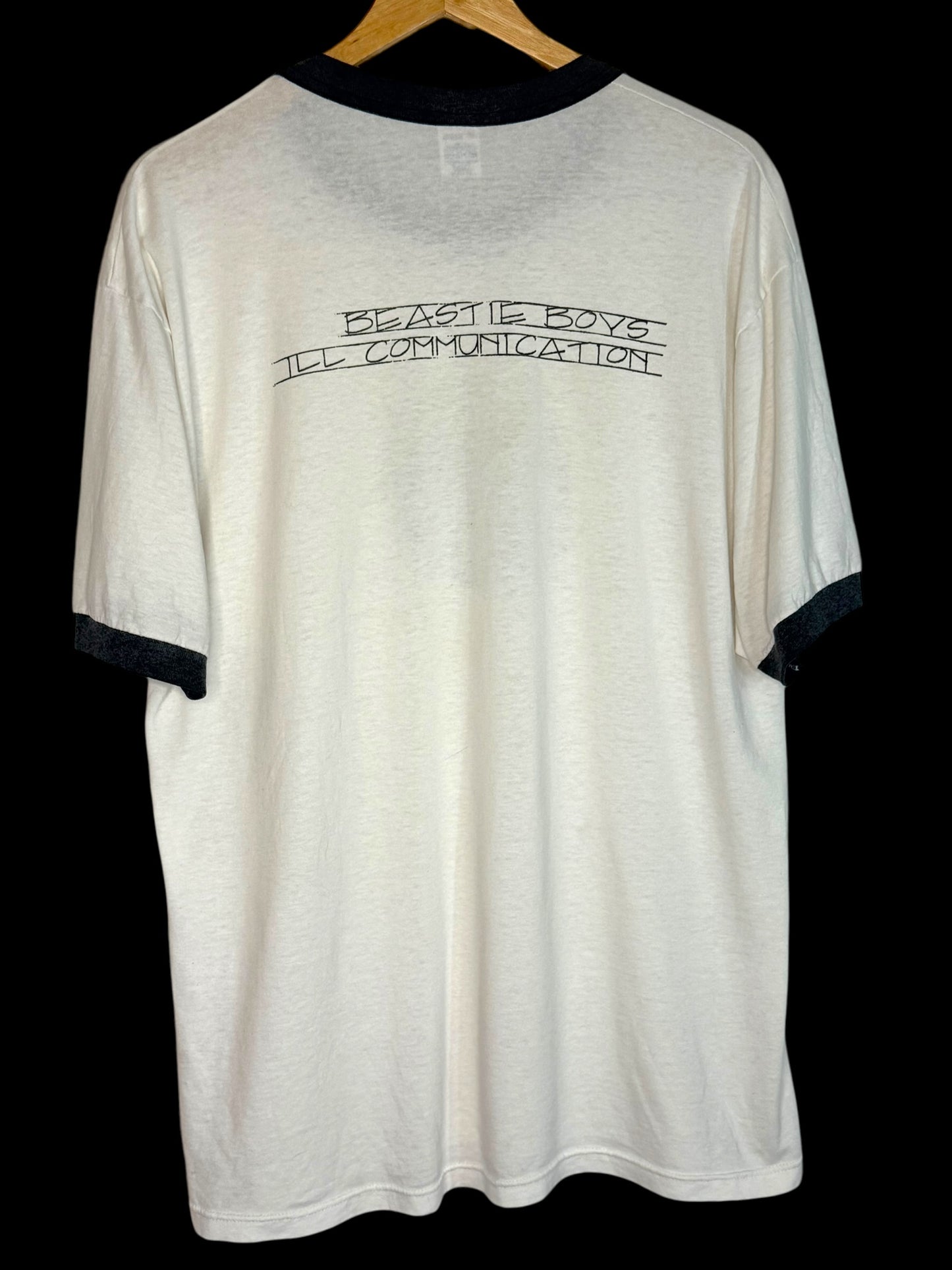 Vintage 1994 Beastie Boys Ill Communication Ringer T-Shirt XL