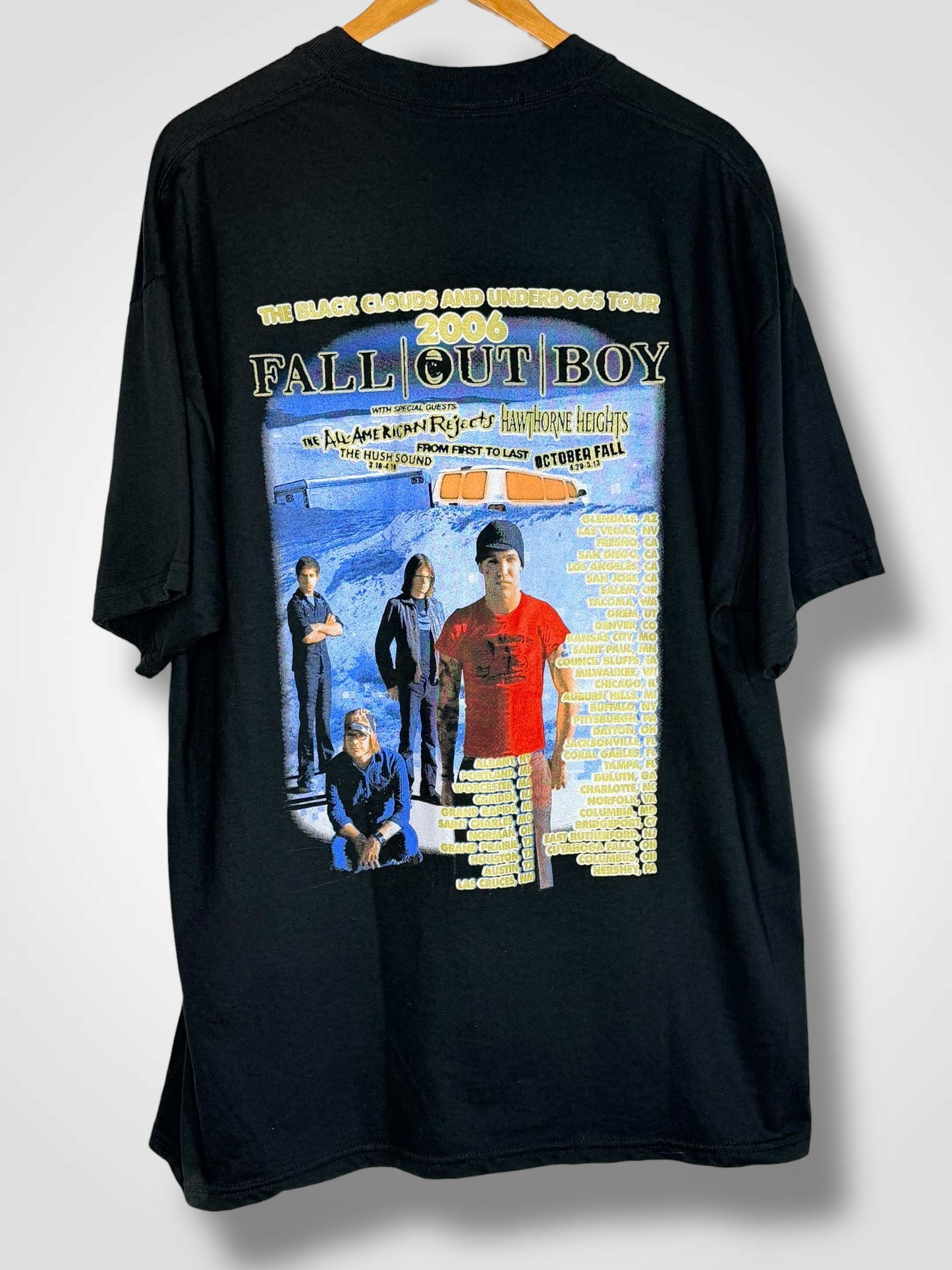 Vintage 2006 Fall Out Boy Tour T-Shirt 2XL