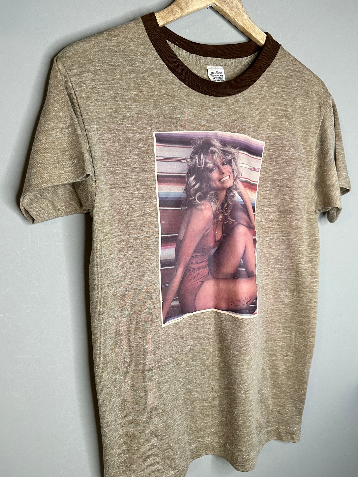 Vintage 1976 Farrah Fawcett T-Shirt M