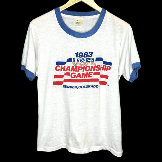 Vintage 1983 USFL Championship Game Denver, Colorado T-Shirt M