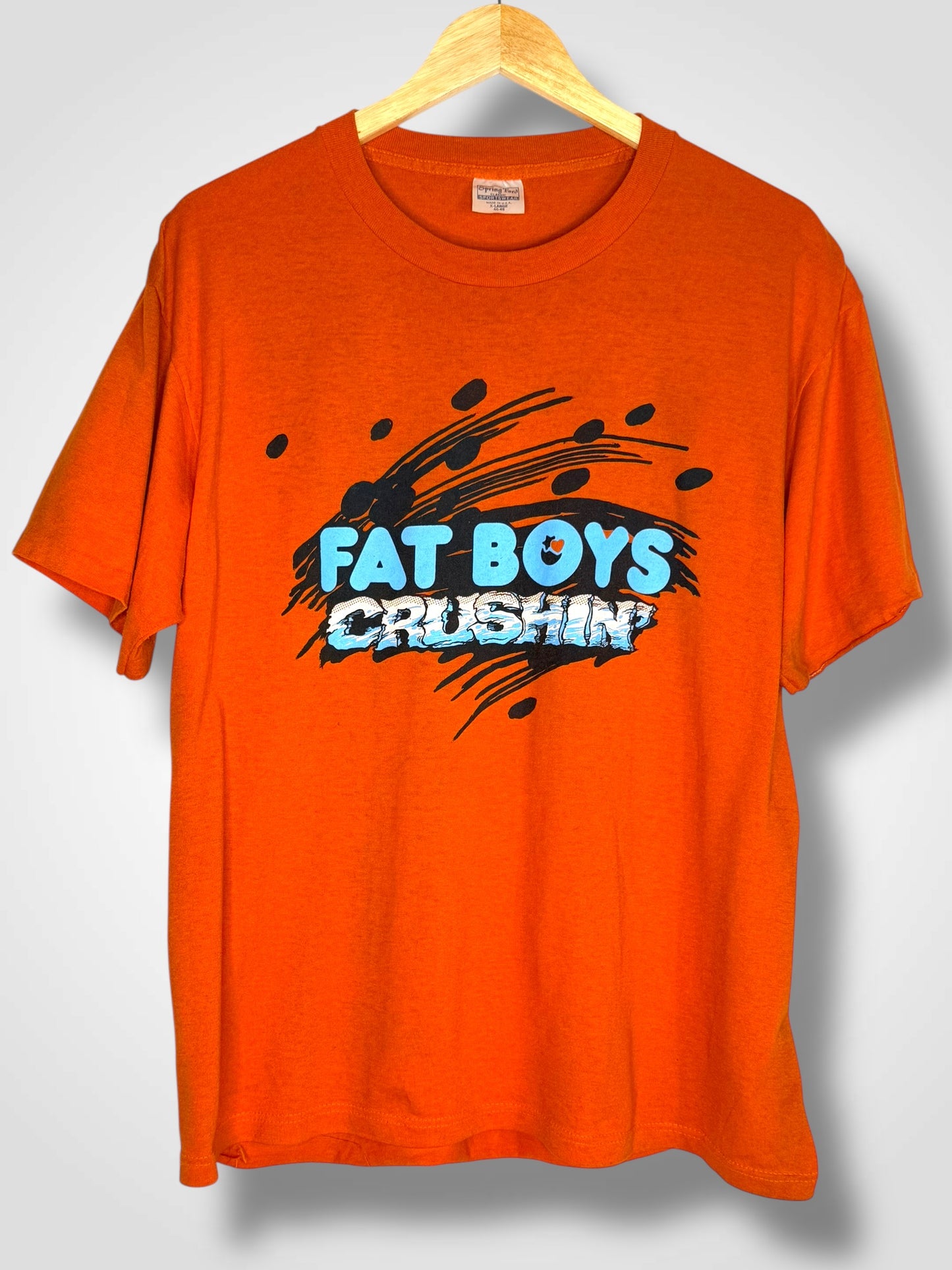 Vintage 1987 Fat Boys Crushin’ Promo T-Shirt XL