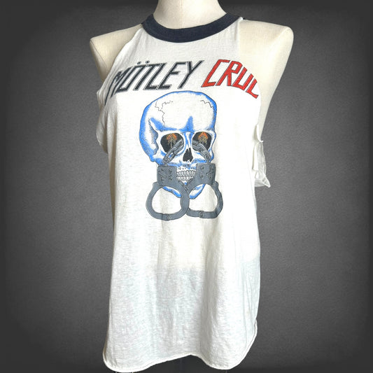 Vintage 1983 Motley Crue Cut T-Shirt M