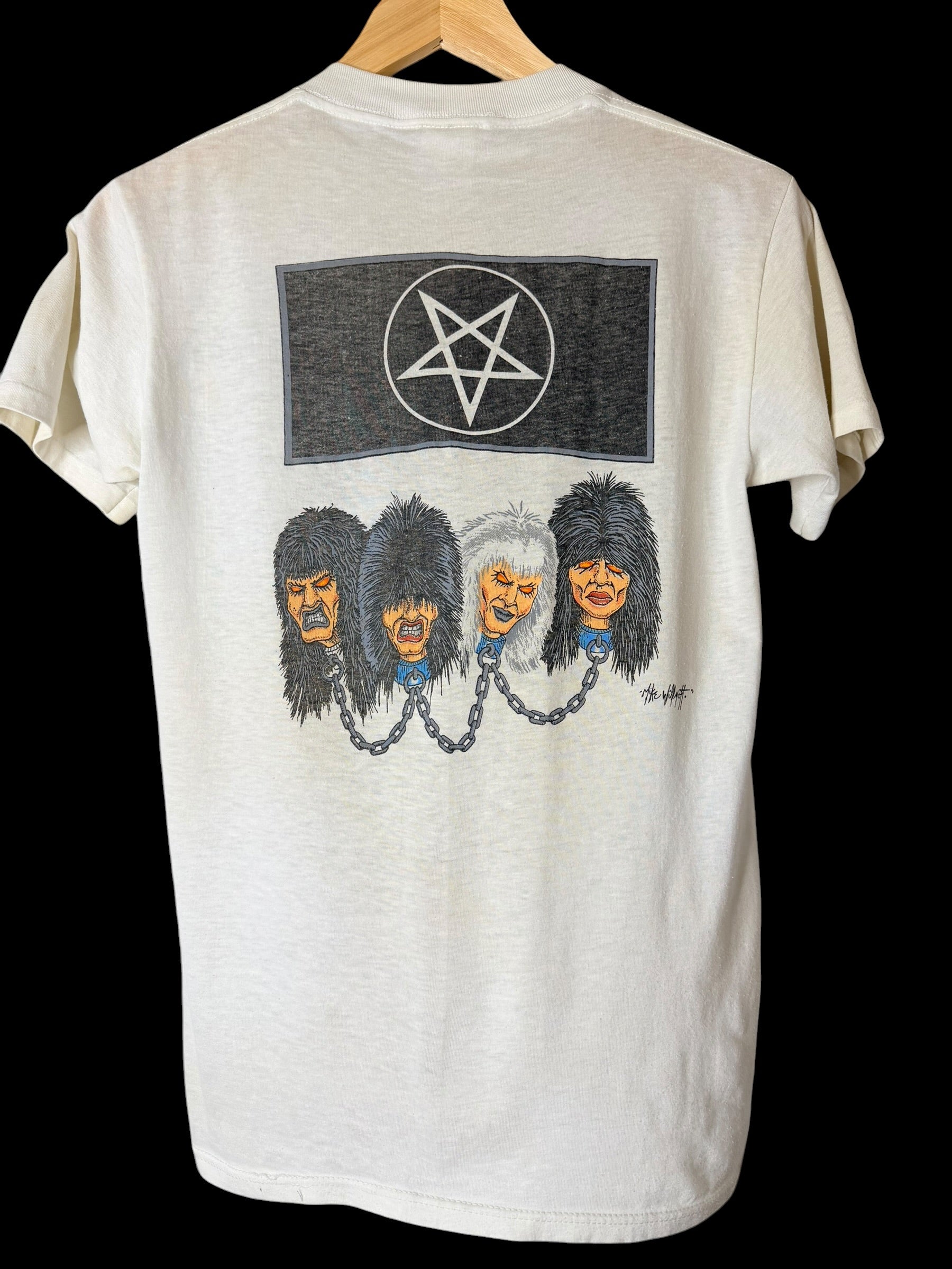 1983 Mötley Crüe Shout At The Devil T-Shirt M – Brass Monkey Vintage