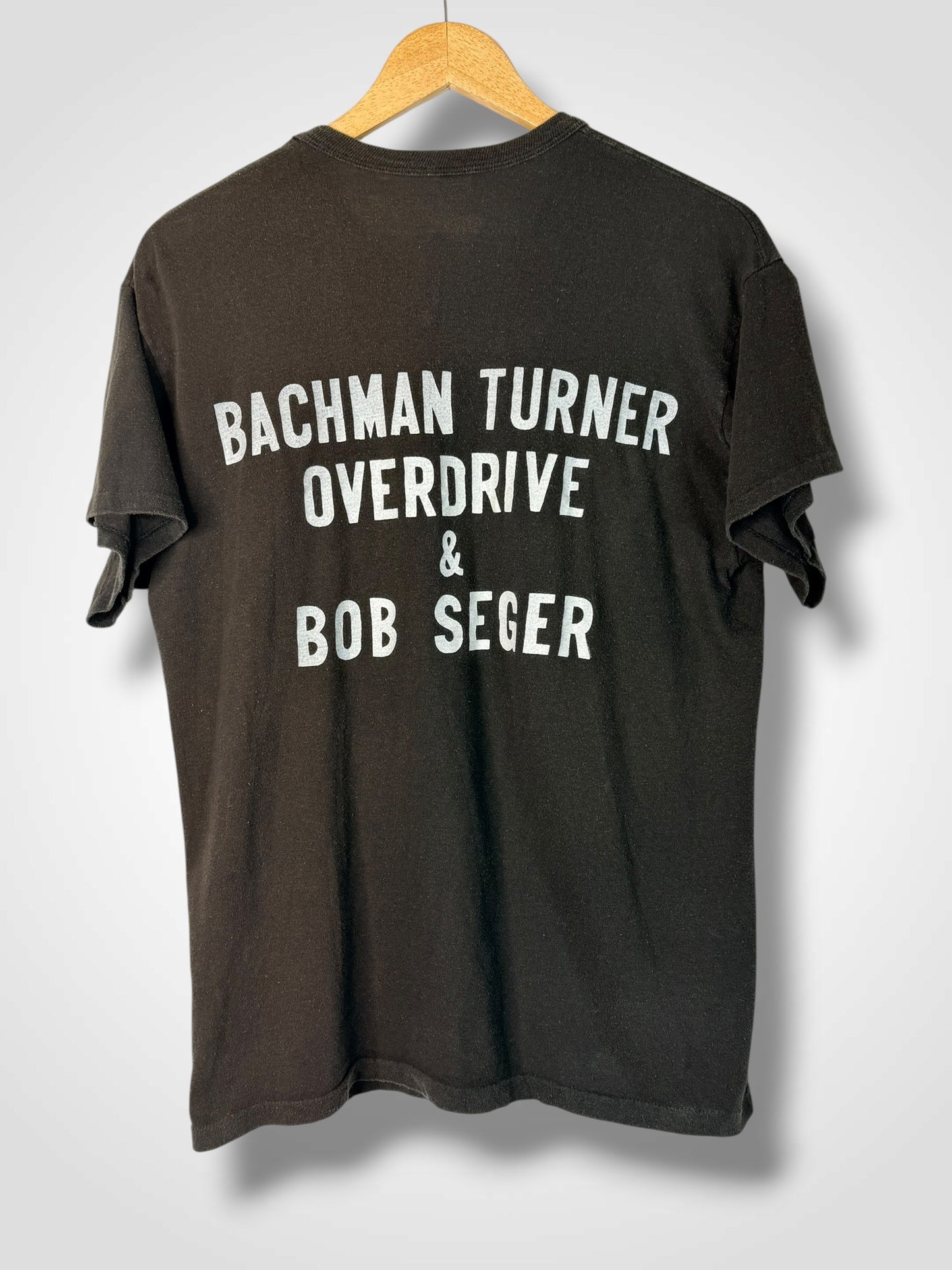 1974 Bachman Turner Overdrive & Bob Seger / Sunshine Concerts Tee L