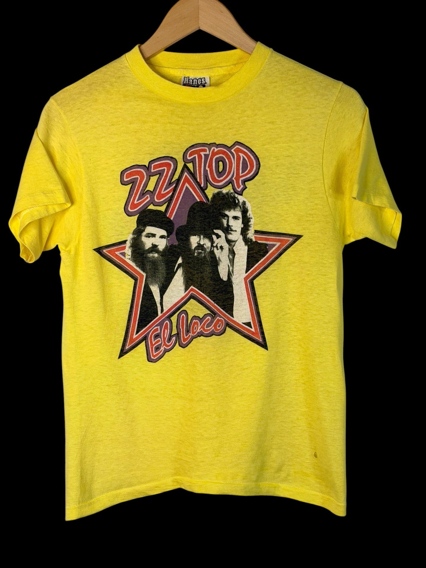 Vintage 1982 ZZ Top El Loco T-Shirt S
