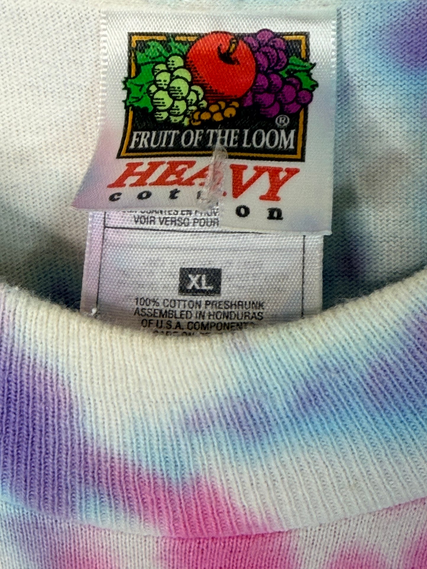 Vintage 1998 Tibetan Freedom Concert Tie Dye T-Shirt XL