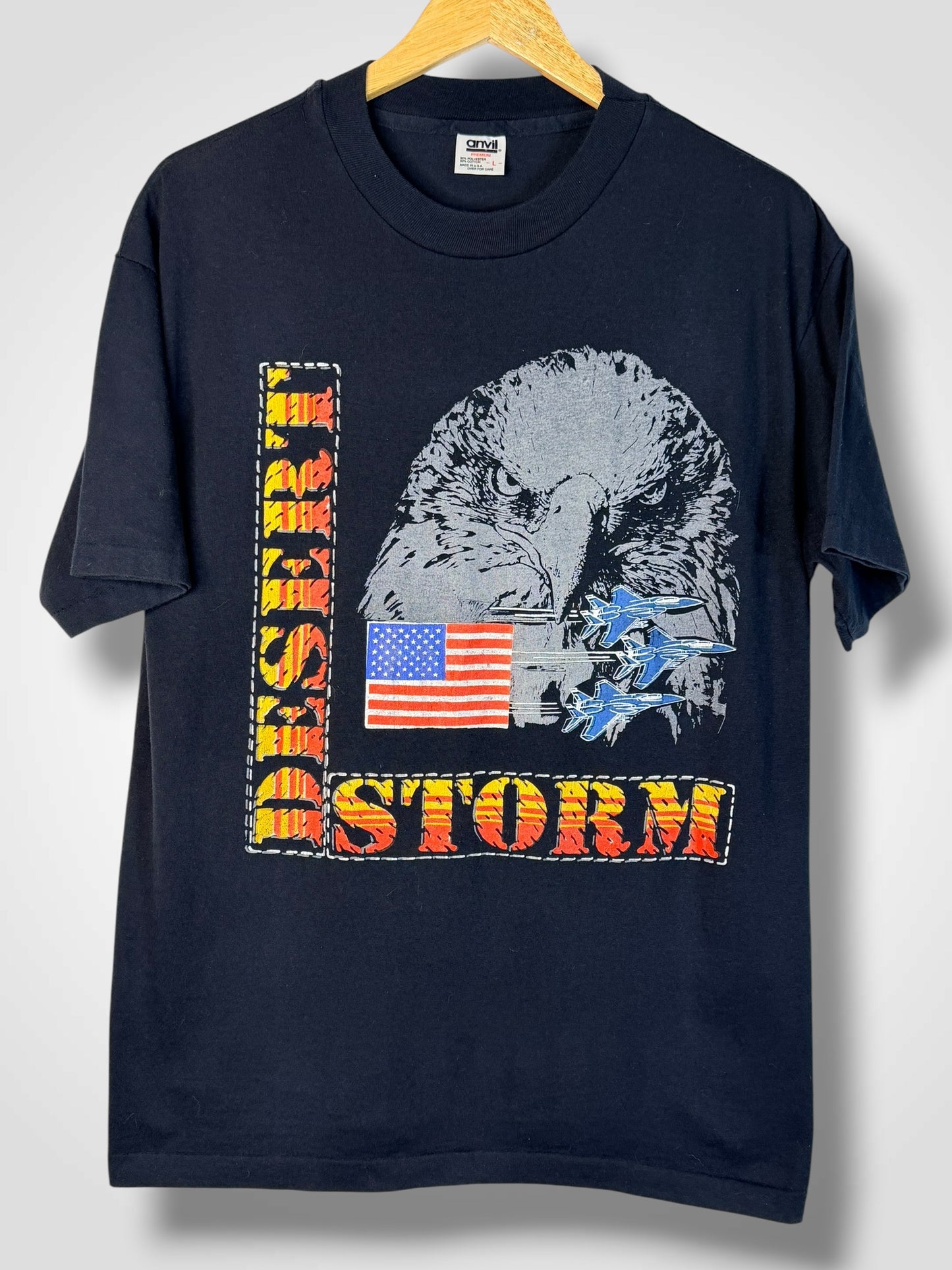 Vintage 1990 Desert Storm T-Shirt L