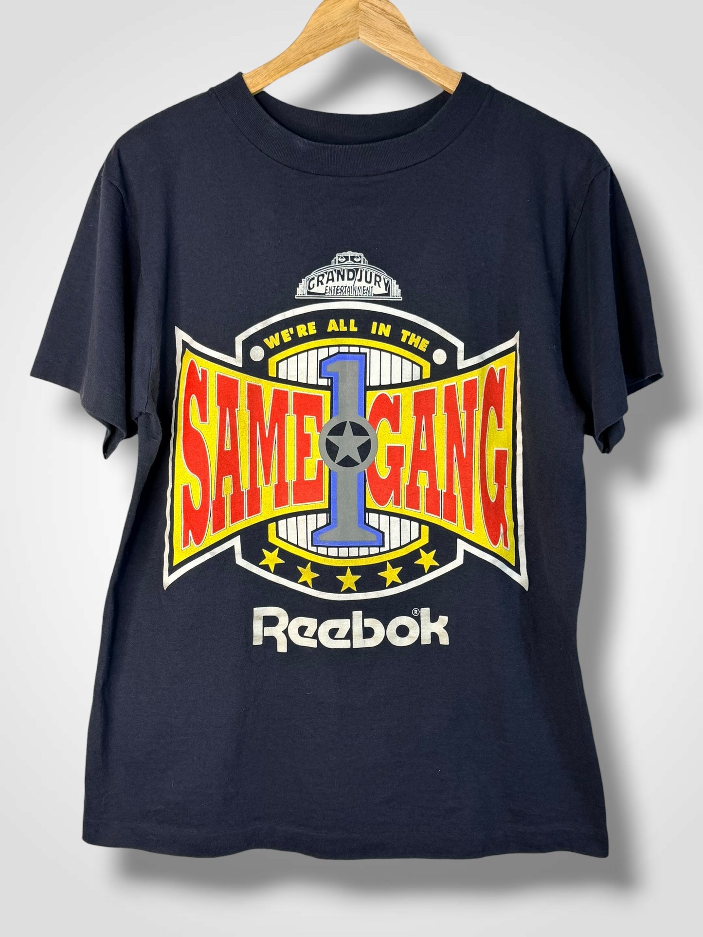 Vintage 1990 We’re All In The Same Gang / Grand Jury Entertainment T-Shirt L