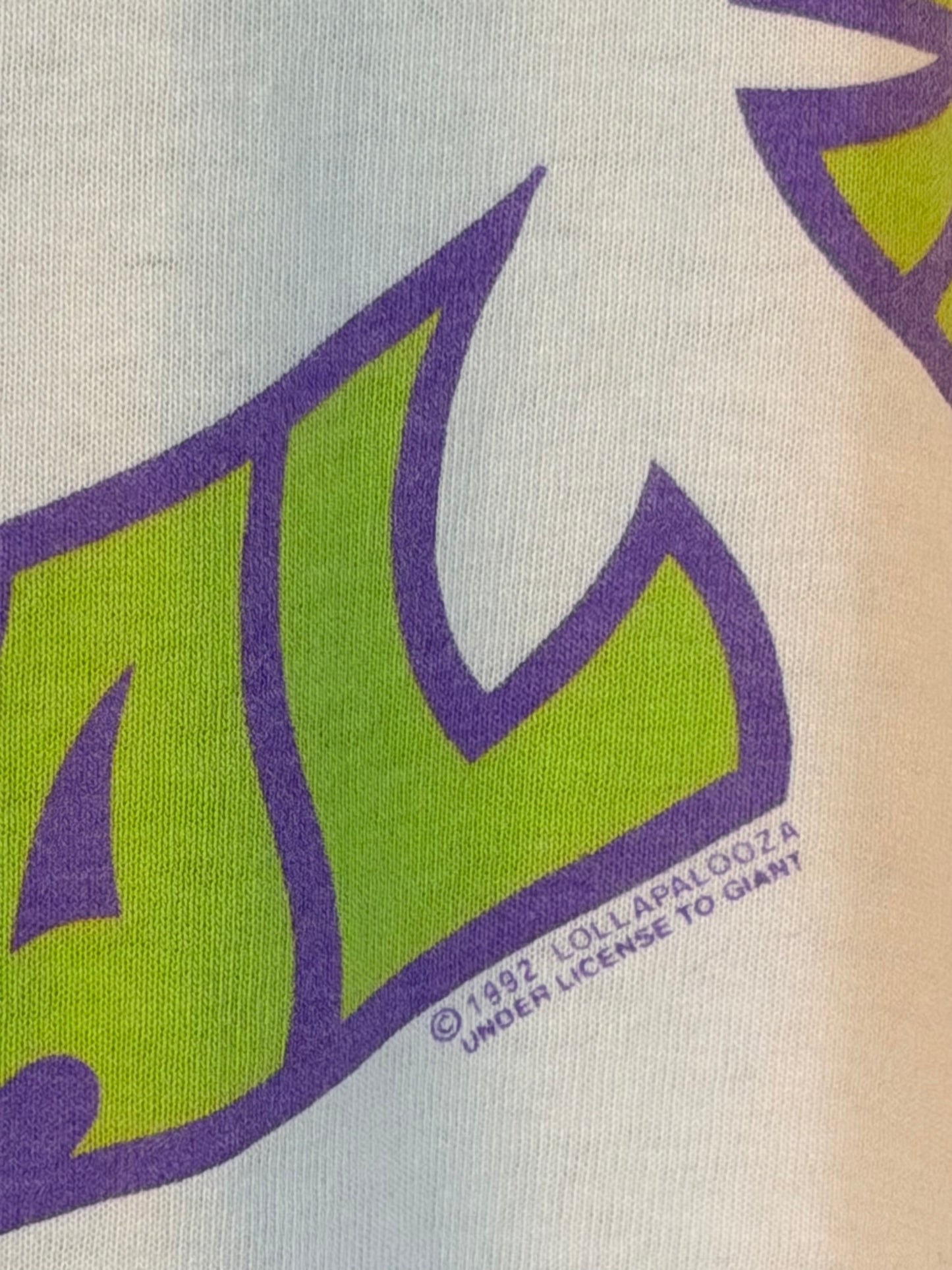 Vintage 1992 Lollapalooza Festival T-Shirt 2XL