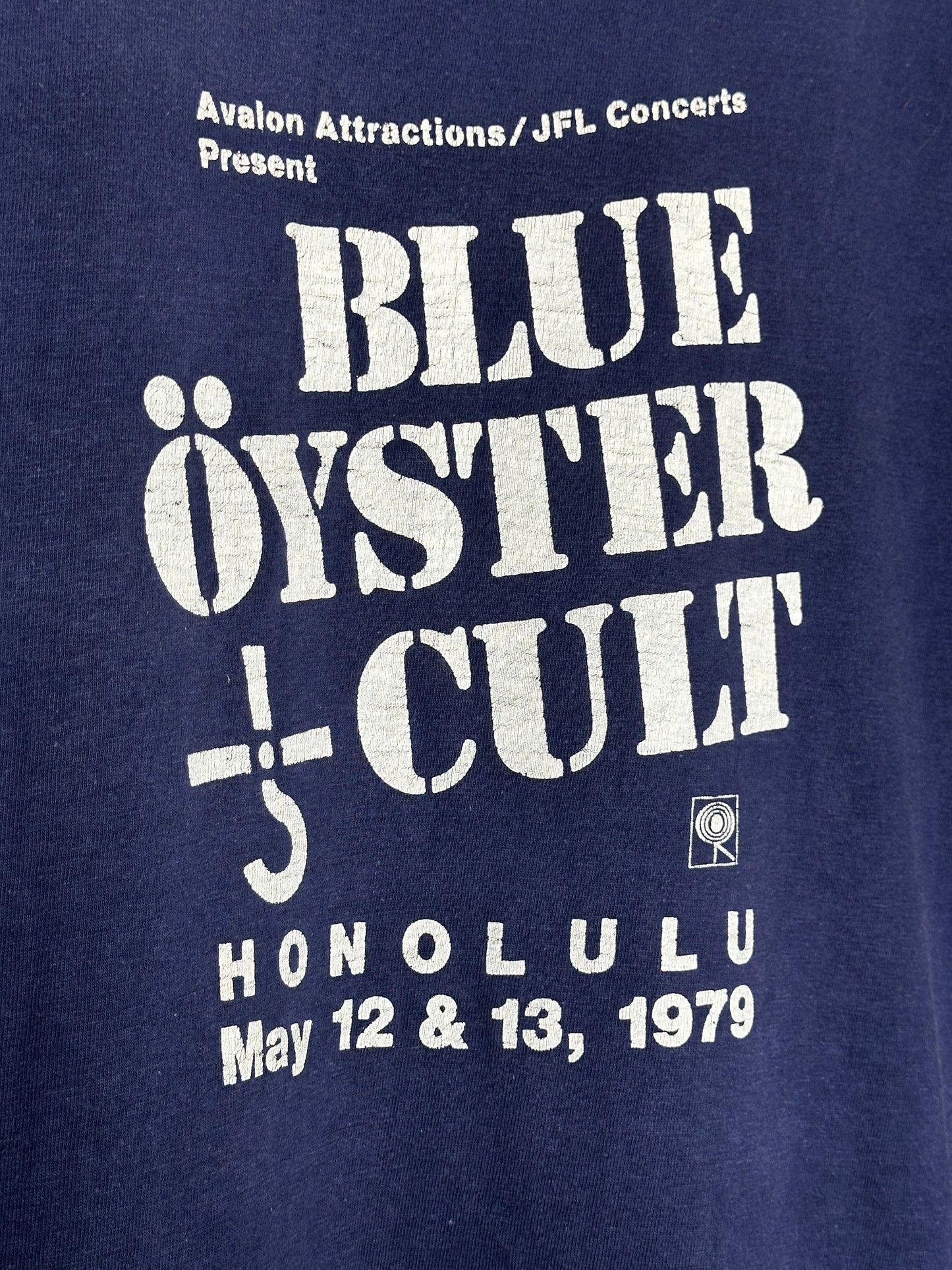 Vintage 1979 Blue Oyster Cult Honolulu T-Shirt M