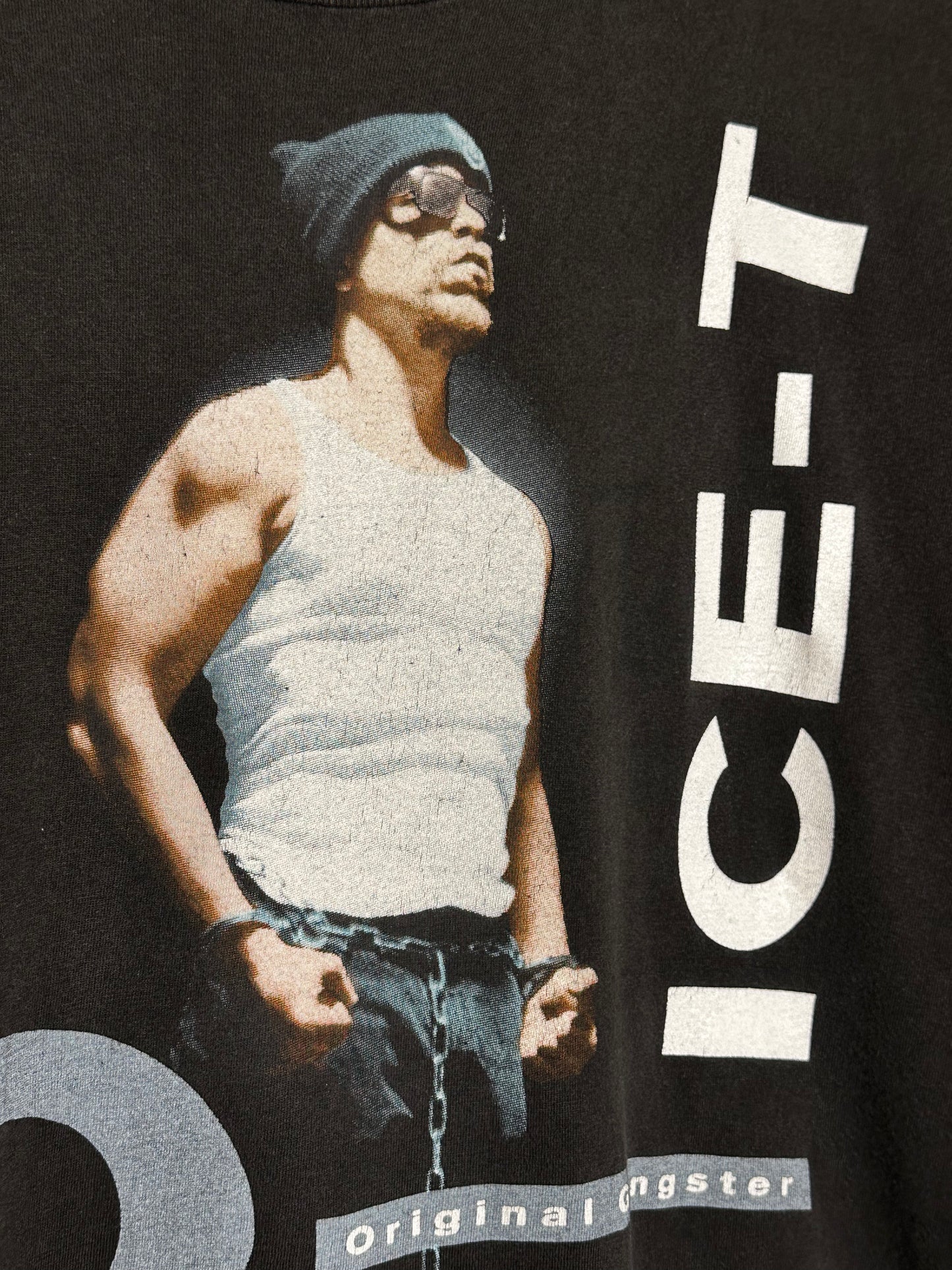 Vintage 1991 ICE-T Original Gangster T-Shirt L