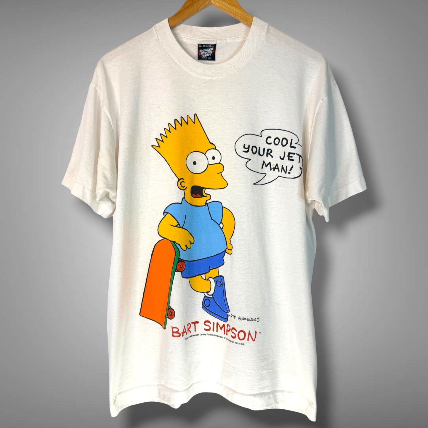 Vintage 1990 Bart Simpson T-Shirt XL