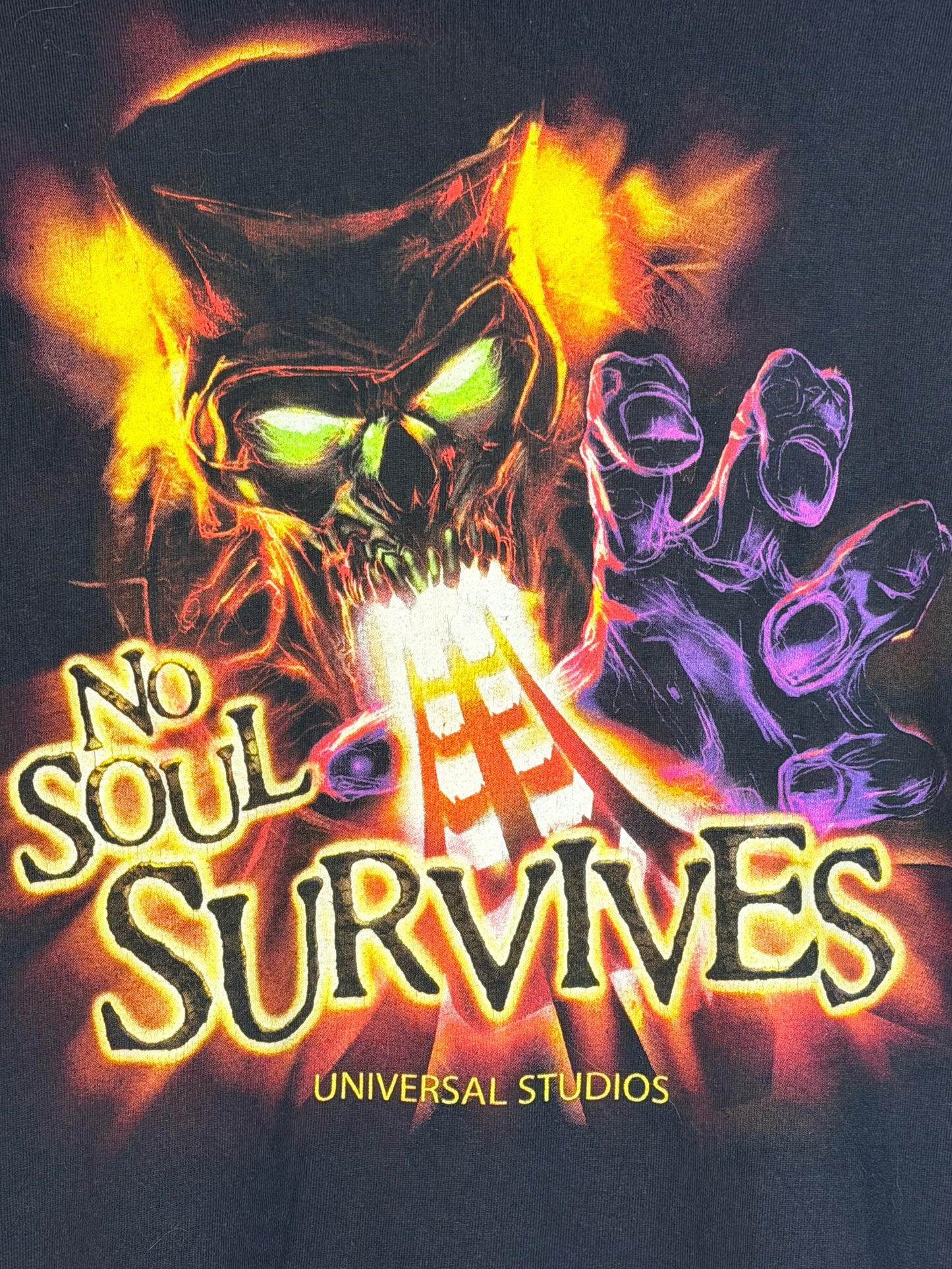 2004 Universal Studios Revenge of the Mummy Ride T-Shirt XL