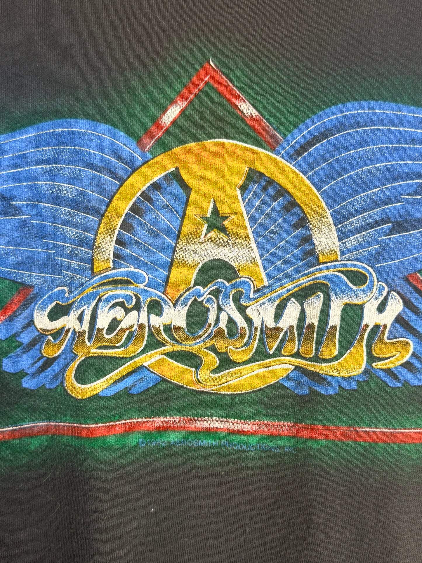 Vintage 1982 Aerosmith Rock In A Hard Place T-Shirt M