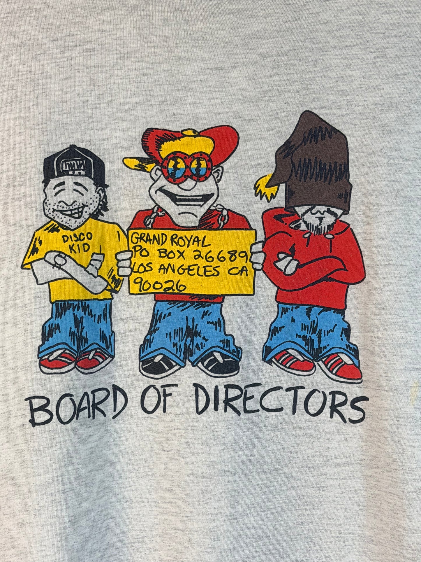 Vintage 1994 Beastie Boys Grand Royal Board of Directors T-Shirt XL