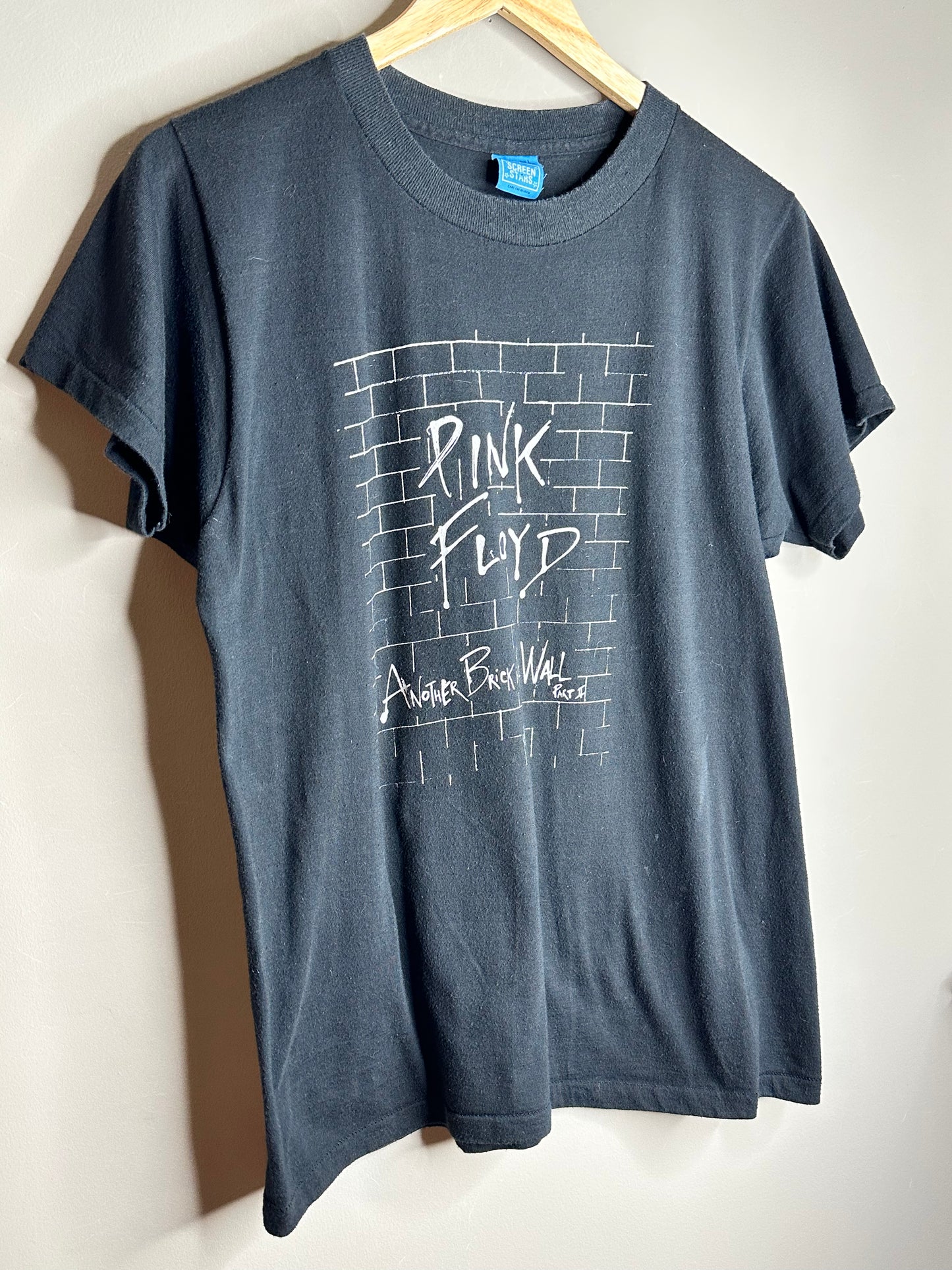 Vintage 1980 PINK FLOYD Another Brick In The Walk t-shirt L