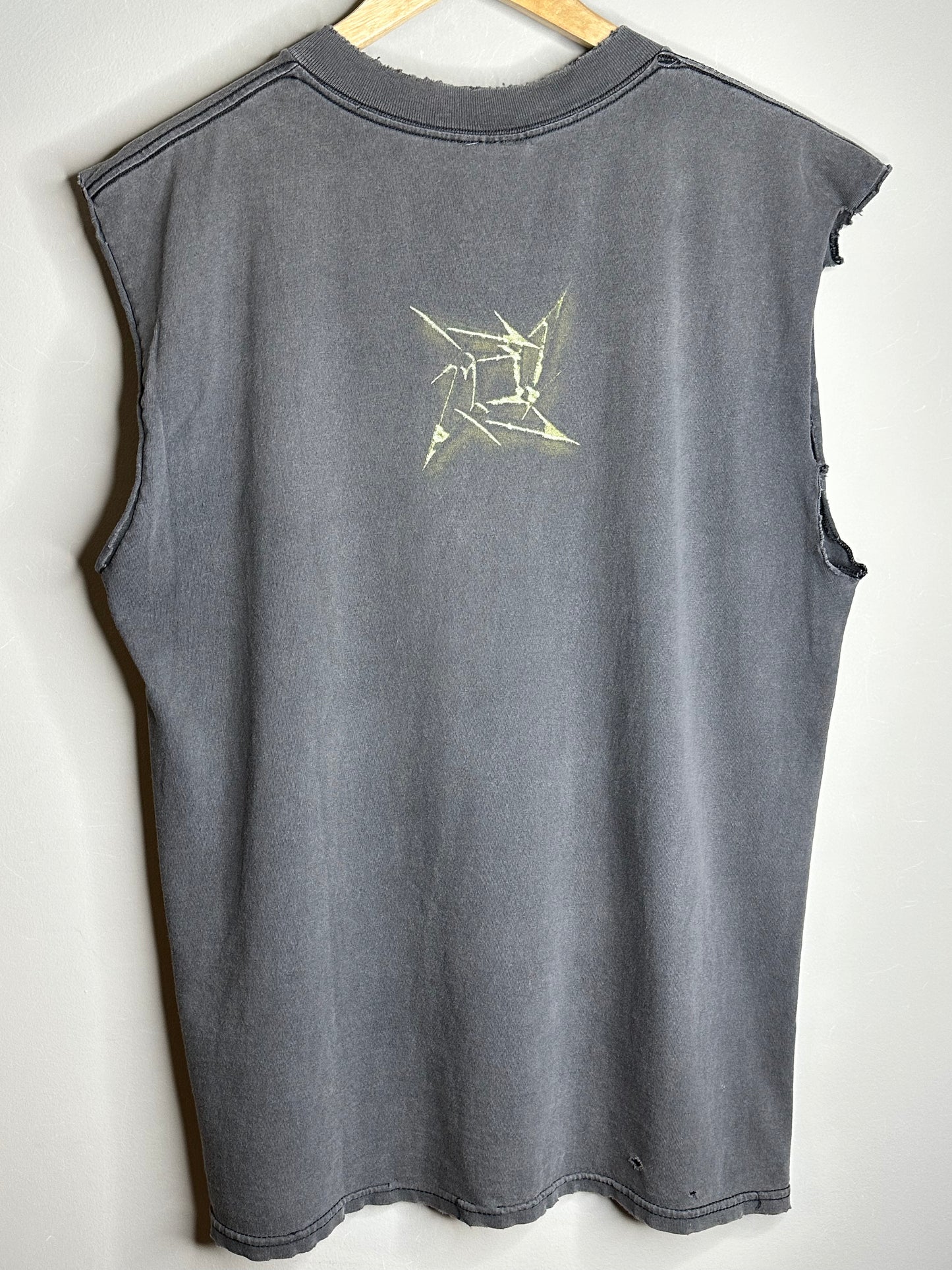 Vintage 1996 METALLICA  sleeveless cut t-shirt L