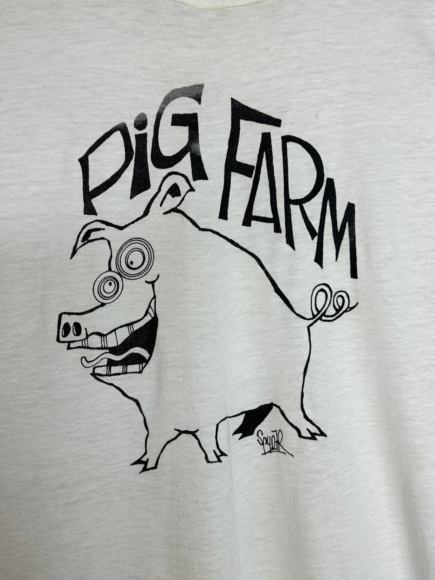 Vintage 80’s Pig Farm t-shirt L