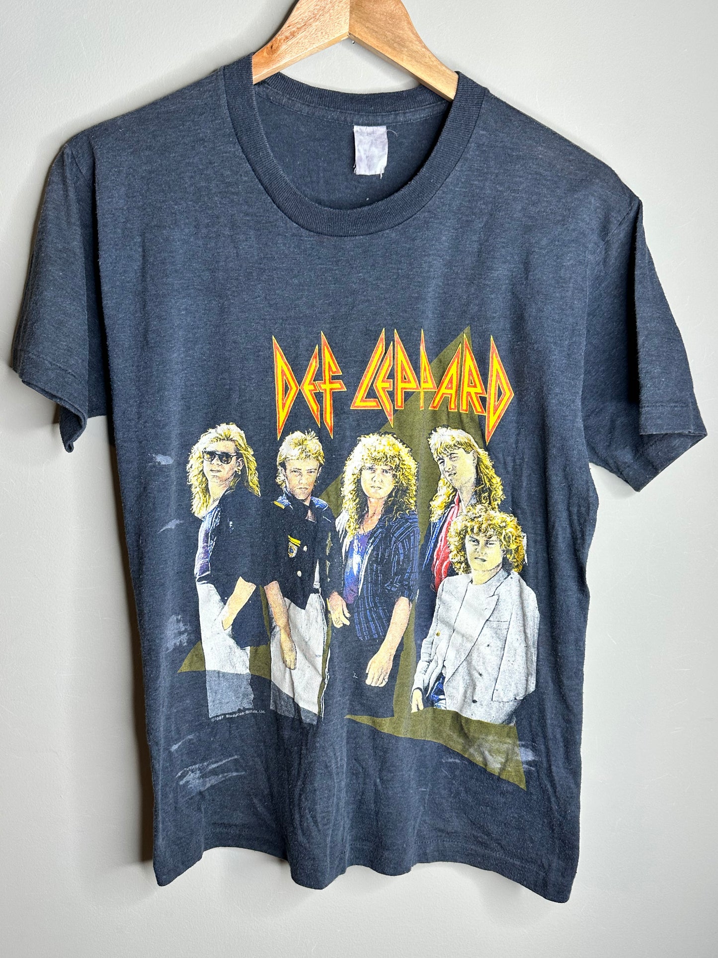 Vintage 1986 DEF LEPPARD Hysteria t-shirt M