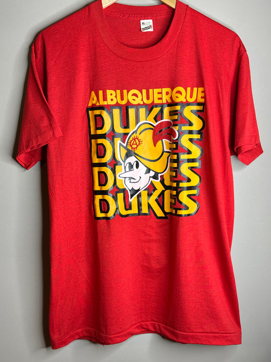 Vintage 80’s Albuquerque Dukes Baseball t-shirt XL