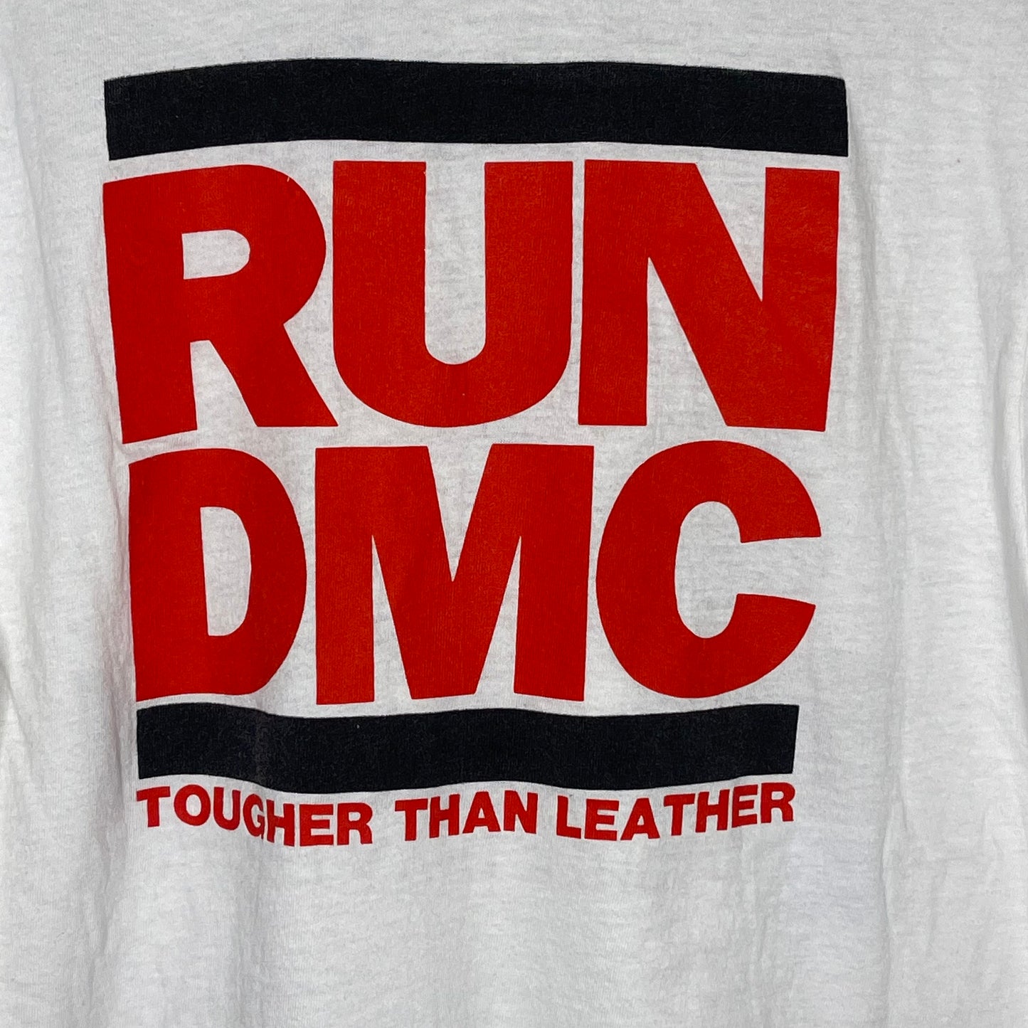 Vintage 1988 RUN DMC Tougher Than Leather t-shirt L