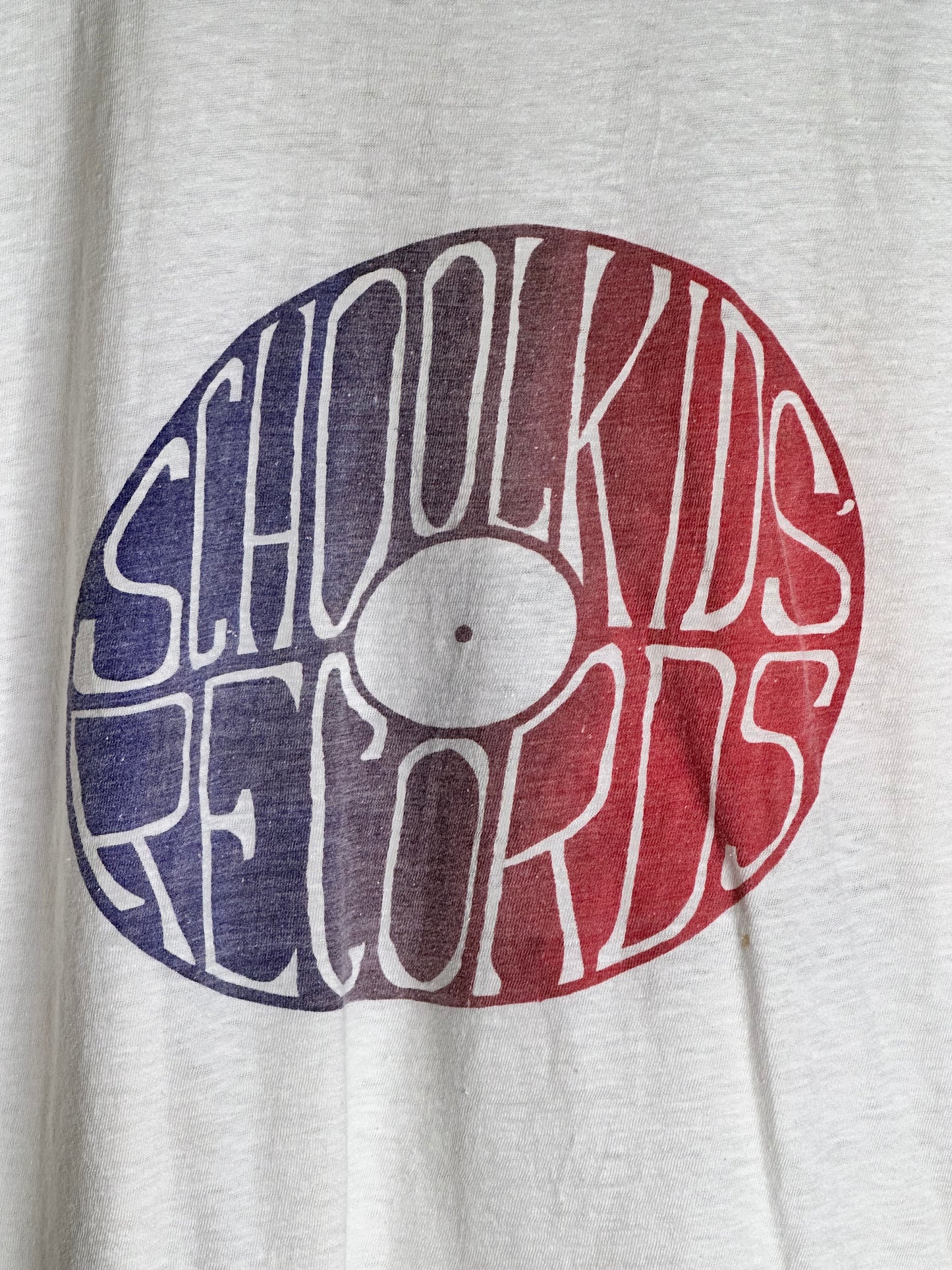 Vintage 70’s SCHOOLKIDS RECORDS  t shirt L